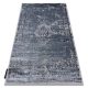 Moderný koberec DE LUXE 2083 vintage - Structural sivý 180x270 cm