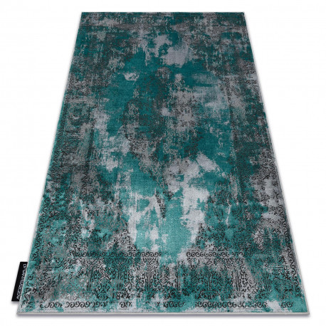 Moderný DE LUXE 6754 Abstraktný -  zelený / sivý 140x190 cm