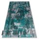 Moderný DE LUXE 6827 Abstraktný - , vintage zelený / sivý 140x190 cm