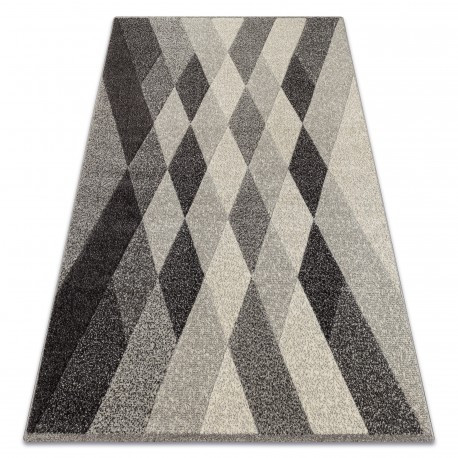 Koberec Feel  5674/16811 Diamant sivý / Antracitový / Krémový 140x190 cm