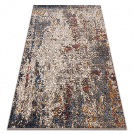 NAIN koberec  vintage 7700/51922 béžový / tmavomodrý / terakota 200x300 cm