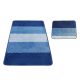 Kúpeľňový set kobercov Montana 03N modrý set (50 cm x 80 cm a 40 cm x 50 cm)