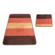 Kúpeľňový set kobercov Montana 03N hnedý set (50 cm x 80 cm a 40 cm x 50 cm)