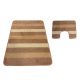 Kúpeľňový set kobercov Montana 02 Béžový set (50 cm x 80 cm a 40 cm x 50 cm)