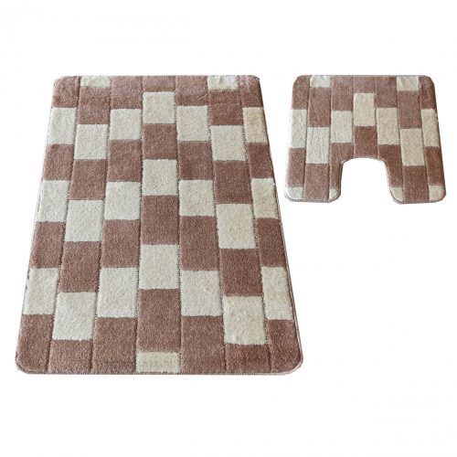 Kúpeľňový set Montana Bornova XL Beige Komplet (50 cm x 80 cm i 40 cm x 50 cm)