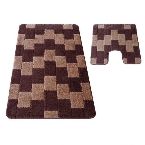 Kúpeľňový set Montana Bornova XL Brown Komplet (50 cm x 80 cm i 40 cm x 50 cm)