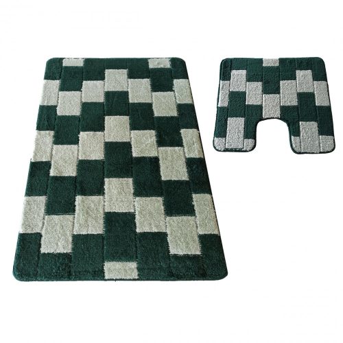 Kúpeľňový set Montana Bornova XL Green Komplet (50 cm x 80 cm i 40 cm x 50 cm)