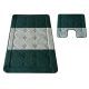 Kúpeľňový set Montana Edremit XL Green Komplet (50 cm x 80 cm i 40 cm x 50 cm)