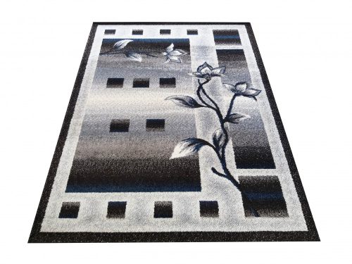 Koberec OTTO 02 sivý-tyrkysový 240 x 330 cm