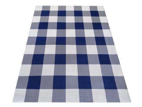 Šnúrkový koberec, jednostranný PATIO 13 Blue 160 x 210 cm